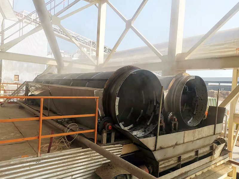 污水處理滾篩式螺旋擠壓裝置